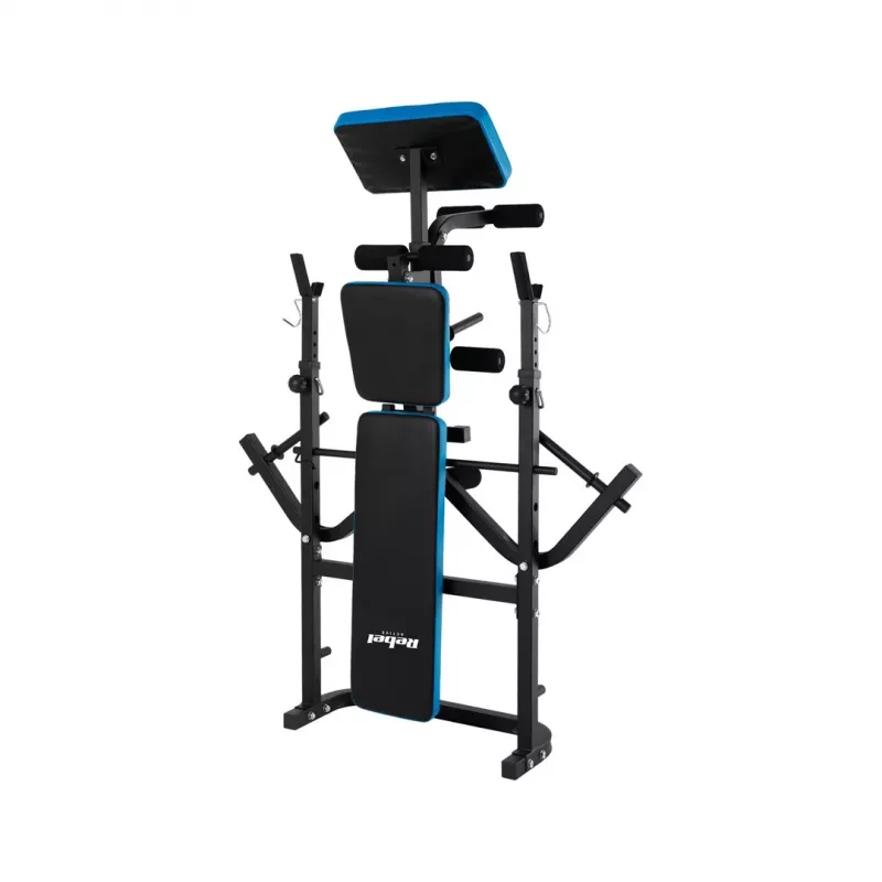 Multifunctional adjustable training bench with prayer book, REBEL ACTIVE