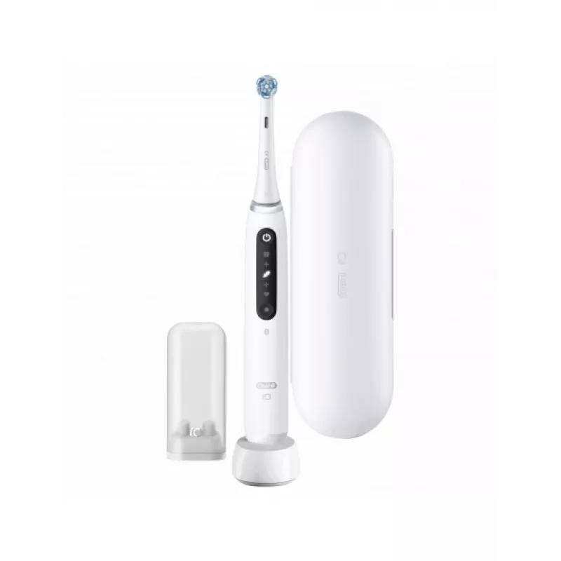 Oral B IO5 Electric Toothbrush with Bag Quite White 1 Pc