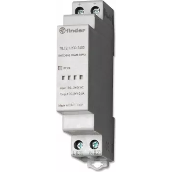 Finder 78.12.1.230.2400 - Grey - -20 - 60 °C - CE - 110 - 230 V - 50 - 60 Hz - 24 - 24 V