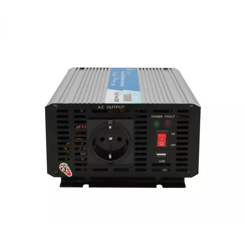 Voltage converter Extralink OPIP-1000W 12V 230V 1000W pure sine