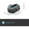 Robotic lawn mower Gardena smart SILENO free Maximum lawn area 1200 m² Cutting width 16 cm