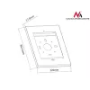 Maclean MC-676 Support De iPad 2/3/4/Air/Air2 protect Contre Le Vol handle