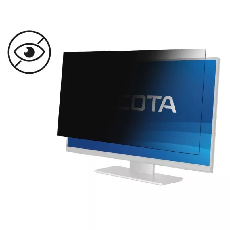 Dicota - Privacy Filter for Screens - 2-way - removable - magnetic - Black - for Dell P2422H, P2422HA, P2422HE (D80271-2MG)
