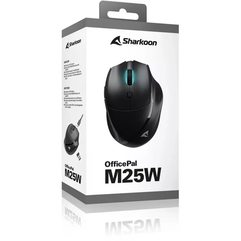 Sharkoon OfficePal M25W Black