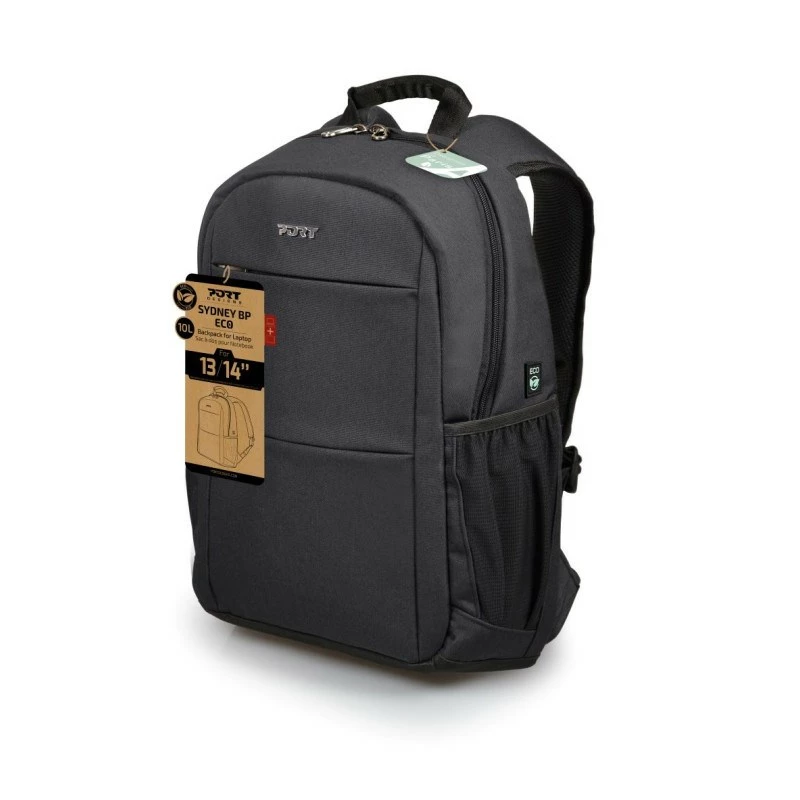Casual backpack Port Designs Eco SYDNEY Black PET 330x180x440mm