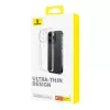 Phone case Baseus OS‑Lucent Series for iPhone 15 Plus, clear, slim transparent protective cover