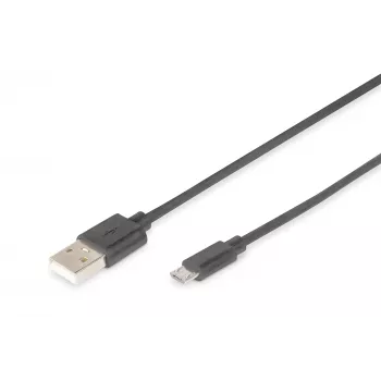 USB connection cable Digitus USB 2.0 A Micro B 1m