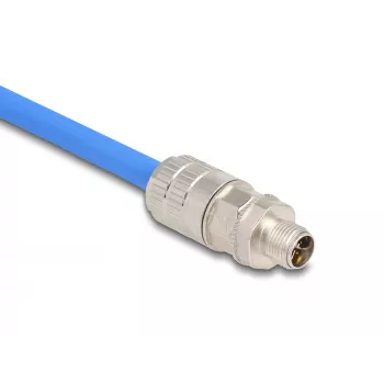 Wire Connector DeLOCK 86032 M12 LSA 2cm Silver