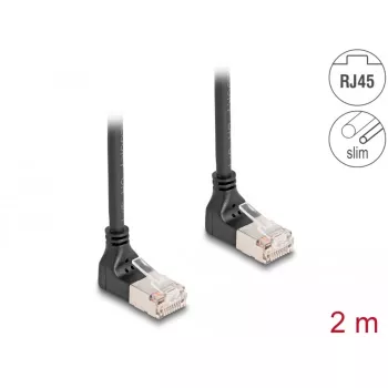 Delock 80282 Ethernet Patch Cable Black