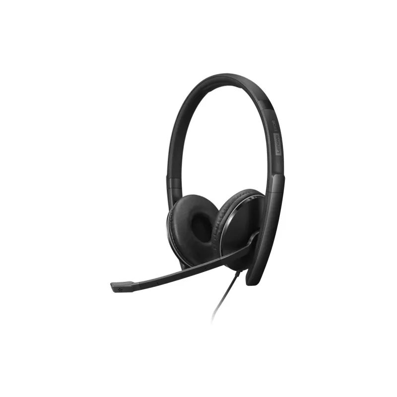 Lenovo 4XD1P83425 headphones/headset Wired Head-band Calls/Music USB Type-A Black