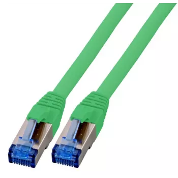 EFB-Elektronik RJ45 Patch Cable Cat.6A S/FTP TPECat.7 Raw Cable superflex Green 1,5m Manufacturer: EFB Elektronik (K5525FGN.1,5)