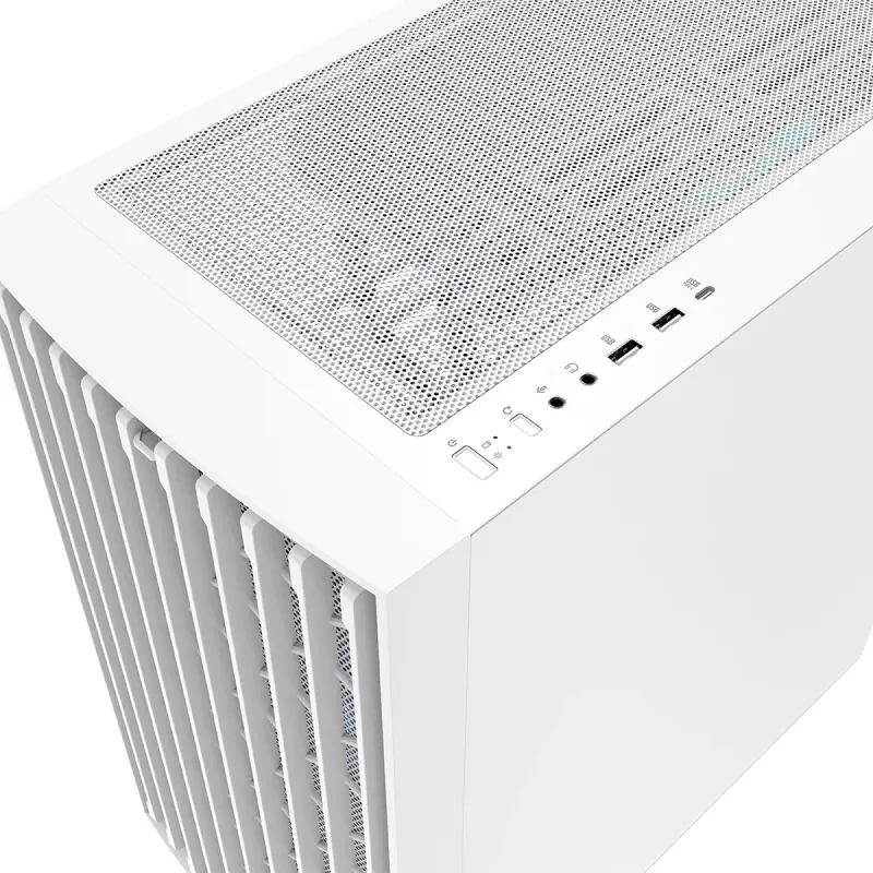 PC case MODECOM BREEZE ARGB Flow MIDI Black — ATX, 3x140mm front + 1x140mm rear, tempered glass, USB-C