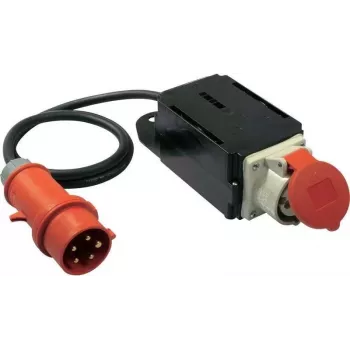 Power extension cord AS Schwabe 60740 — 1.5 m cable with 1 AC outlet, IP44