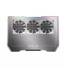 Laptop cooler Tellur TLL491321 for 17.3-inch laptops, 3 fans, RGB LED lighting