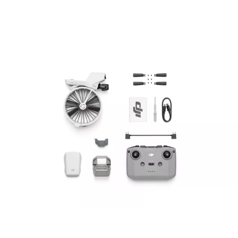 Drone DJI Flip 4 rotors, 48 MP camera, 3840×2160 video, 3110 mAh battery, Black/White