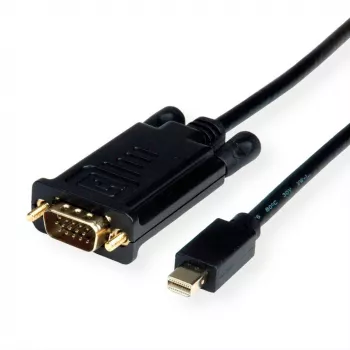 ROLINE 11.04.5976 Video Cable-Adapter 1,5 m Mini DisplayPort VGA (D-Sub) Black (11.04.5976)