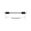 USB Cable DeLOCK 85723 USB 2.0 1.1m USB A USB C/Micro-USB B Black