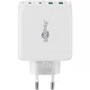 Goobay 64818 Charger for Mobile Devices Headphones - Laptop - Smartphone White AC Fast Charging Indoor (64818)