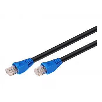 Goobay Cat 6U/UTP 40m 40m CAT6U/UTP NETWORK CABLE (UTP) Network Cable - Black (40m, RJ-45RJ45CAT6U/UTP Patch Cable (UTP), Black)