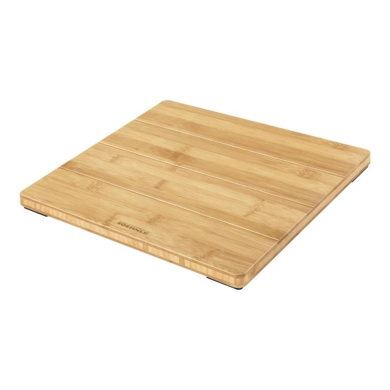 Soehnle Style Sense Bamboo Magic electronic Bathroom Scale square bamboo (63880)