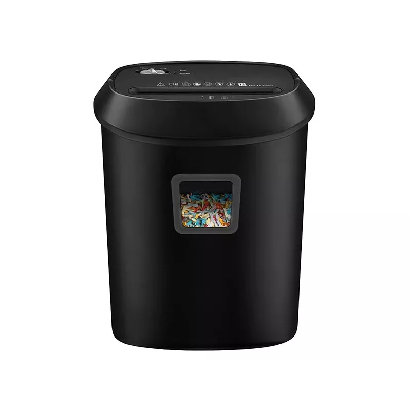 Tracer FileCrusher Paper Shredder, Black