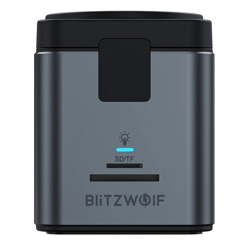Docking station BlitzWolf BW-TH17 9-in-1 with 15W charger — USB-C, HDMI, PD ports