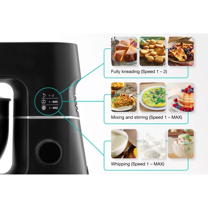 Kitchen machine MMC1000SCB 1000 W 12 speeds