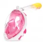 Snorkeling Mask Free Breath M2068G L/XL pink — full-face snorkel mask, size L/XL