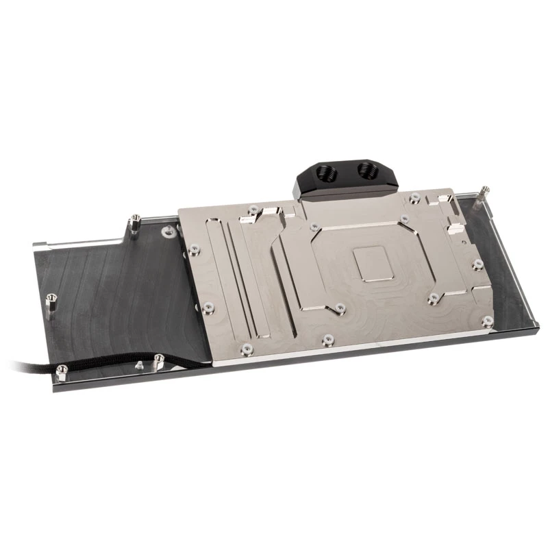 Watercool full-cover GPU water block Heatkiller IV for Radeon RX 5700 / XT, acrylic + nickel, RGB, black