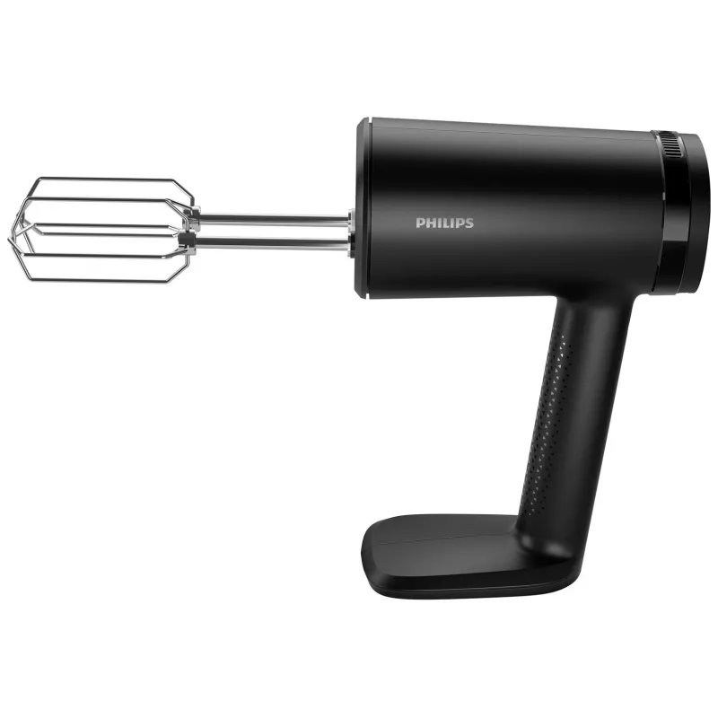 Hand mixer Philips HR3781/00 — 500 W, black, knead and mix, plastic housing