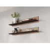 Cama set of two shelves 125cm SOHO lefkas oak/black
