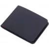 Leather slim wallet TROIKA WAL10/LE with RFID protection, compact card and cash holder