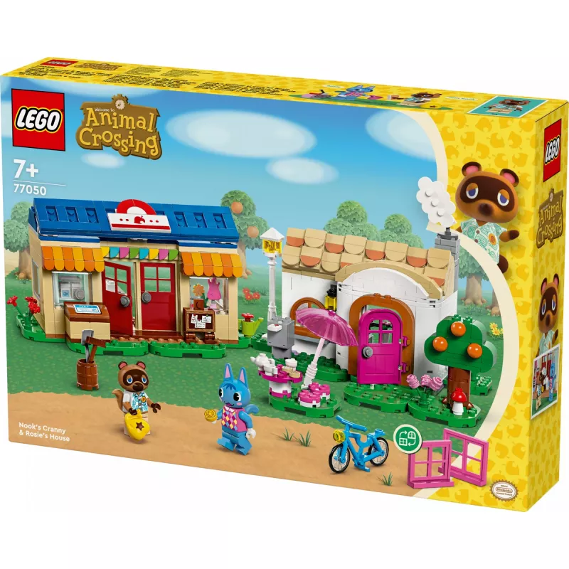 Construction toy LEGO 77050 Animal Crossing Nook's Shop Sophie's House set – modular playset