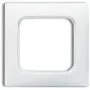 Wall plate / switch cover Busch-Jaeger 1725-0-1494 — White, screwless, 81×81 mm, 11 mm thick