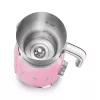 Automatic milk frother Smeg MFF11PKEU Rose Stainless steel 500W