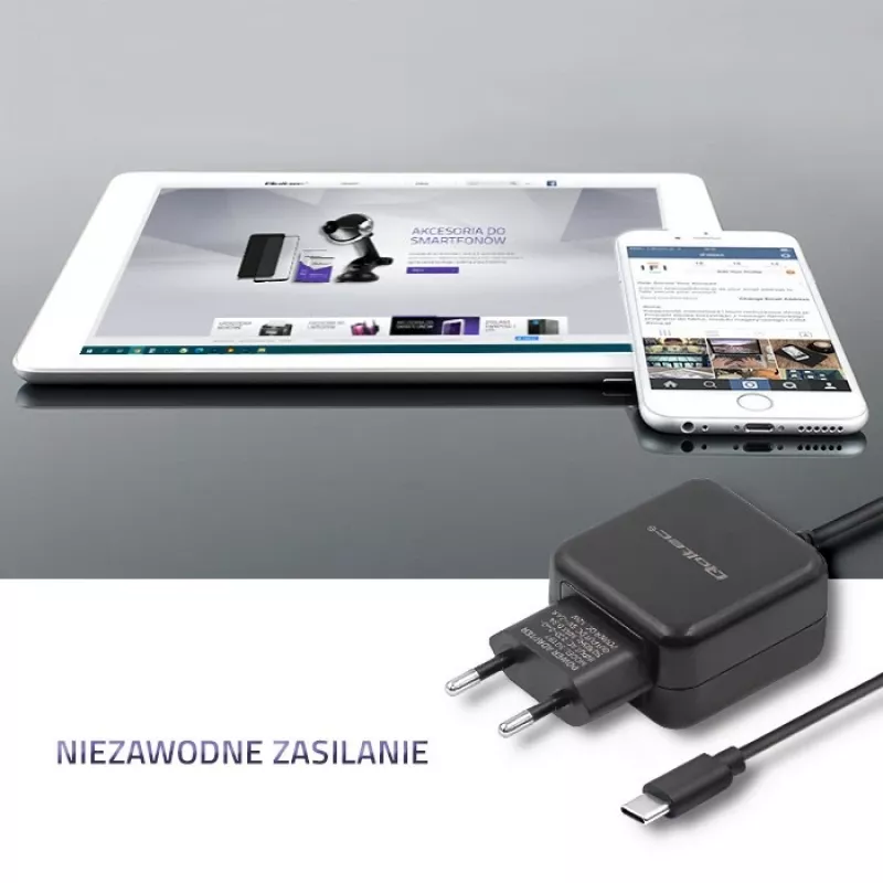 Charger Indoor Qoltec 50197