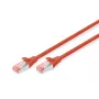 Patch Cord Digitus CAT 6 S/FTP DK-1644-005/R 0.5m Red