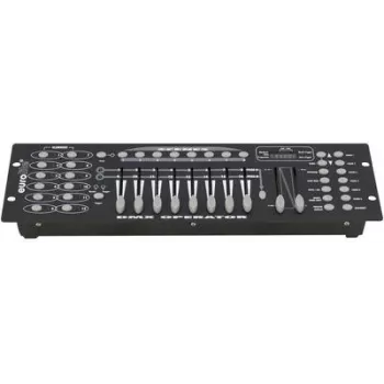 DMX lighting controller EUROLITE Operator 192 — 16 channels, 19 inch (48.30 cm) rack