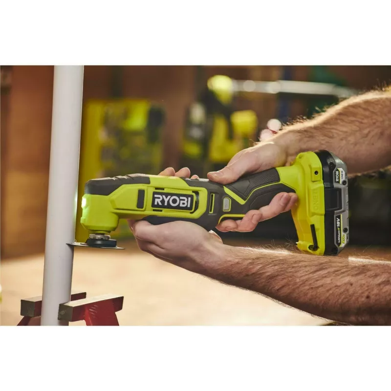 Cordless multi-tool Sourcing RYOBI ONE+ RMT18-0 18 V — without battery
