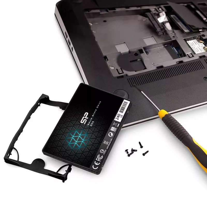 SSD Drive Silicon Power Slim S55 240GB 2.5inch SATA III TLC