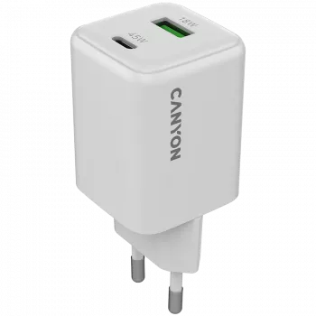 Charger Canyon CU45AC 45W Universal White AC Fast Charging Indoor