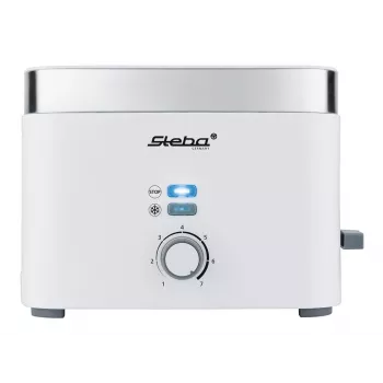 Toaster Steba TO 10 BIANCO 2 slice(s) 930 W Silver White