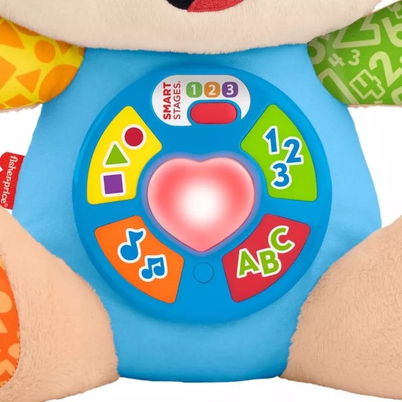 Interactive learning toy MATTEL Fisher-Price Learn & Laugh Puppy JFD27 — lights, sounds, buttons for early learning