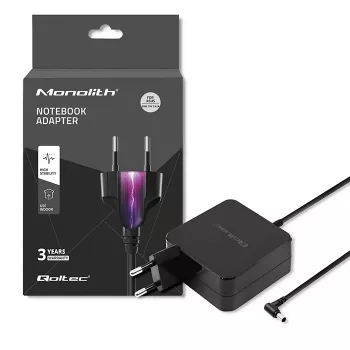 Qoltec 51745 power adapter/inverter Indoor 65 W Black