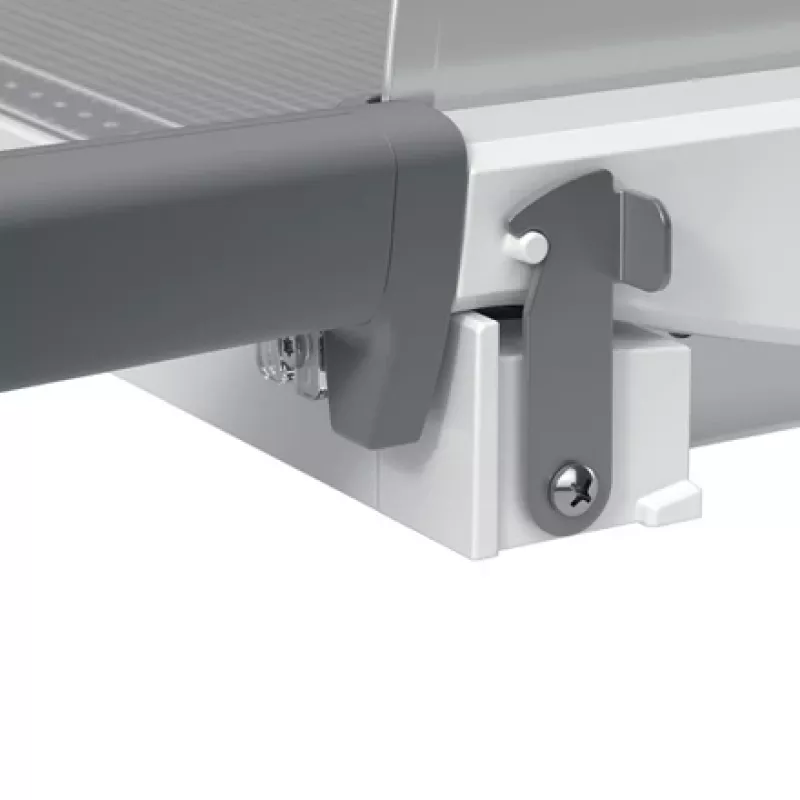 Leitz Precision Home Office Paper Cutter A4, 10 sheets, Manual clamp, Stainless steel, A4, 80 g/m², Anthracite