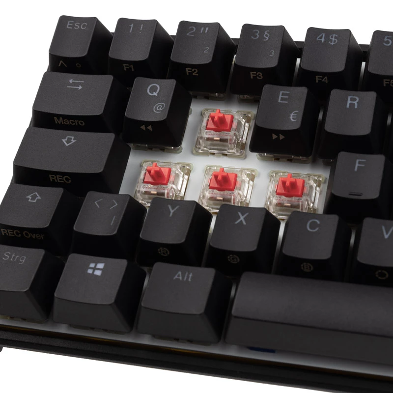 Ducky Mecha Pro SF keyboard Gaming USB German Black
