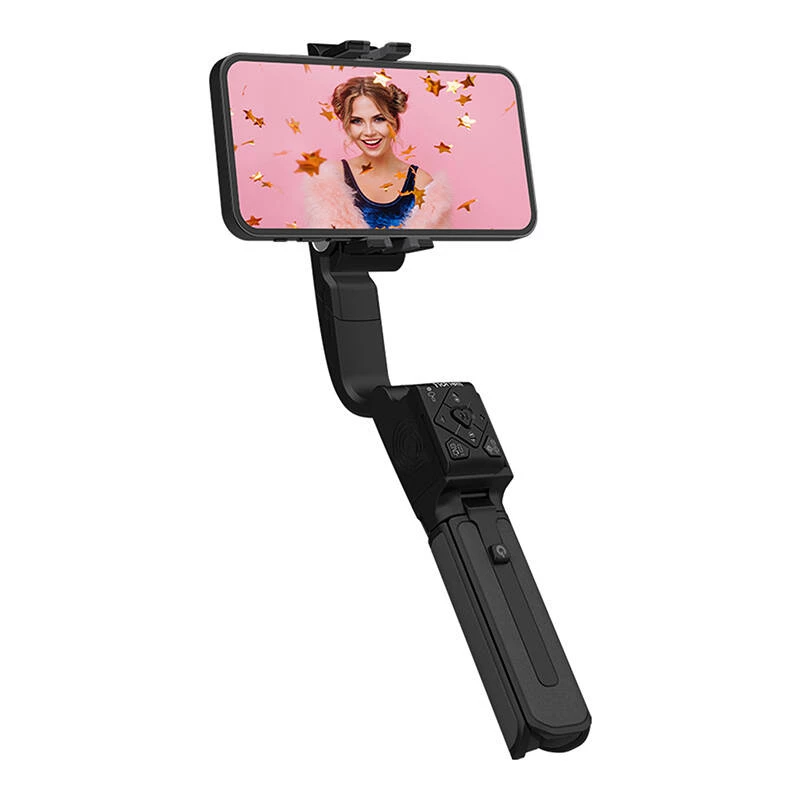 Smartphone camera stabilizer Hohem iSteady Q Black 360° pan roll