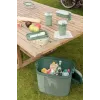 Portable cooler Curver 262272 — 20 L, polypropylene, green, carry handle, BPA-free