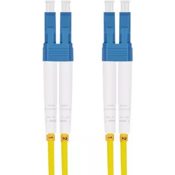 Optical patch cable helos LWL 9/125µm OS2 LC 1.5m