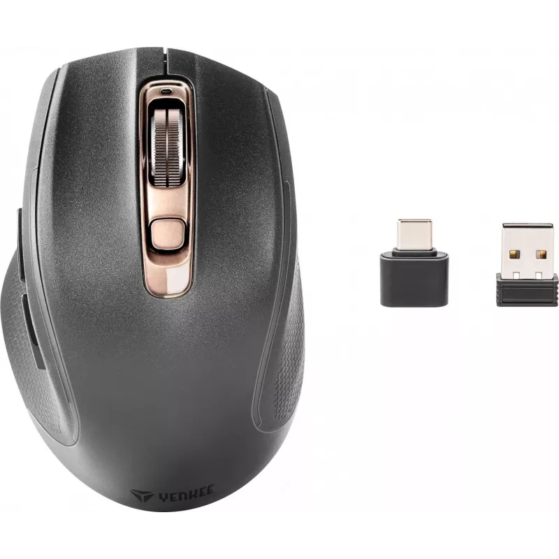 YENKEE YMS2090 NEO PRO dual wireless mouse, Bluetooth + USB A/C, rechargeable